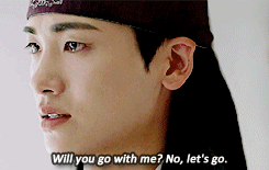 “I have something I must ask you. Because I really like you, we build a farm together, have a baby, 