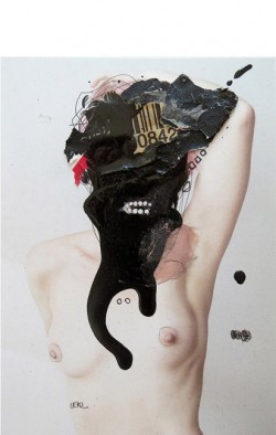 Asylum-Art:   ” Mad Face” Bymiguel Leal  [Atention:nudity]   Are You In Barcelona?