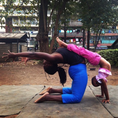 blackyogis:  Beautiful! Africa Yoga Project yagazieemezi:  AFRICA YOGA PROJECT: Africa Yoga Project is a grassroots 501c3 Not-For-Profit Organization that has introduced thousands of students in Kenya to the practice of yoga, as well provides educational