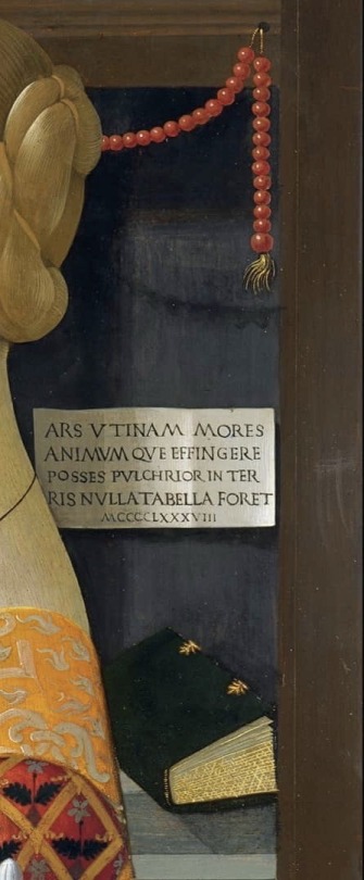 m1male2:One of the most beautiful paintings in the History of Art: “Portrait of Giovanna Tornabuoni” (1489) by the Italian Renaissance painter Domenico Ghirlandaio (1448-1494) you can see it in the #Thyssen Museum in Madrid, Spain