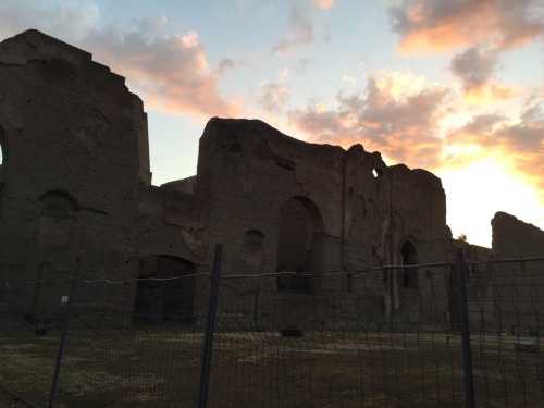 Finally, a Turandot I can get behind! Tonight I went to the ancient ruins of the Caracalla Baths to 