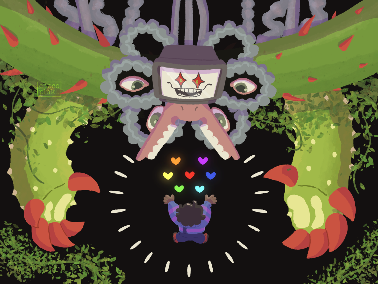 Flowey (Undertale) by @KokuKokuBoo / Kokuhane - fanart post - Imgur