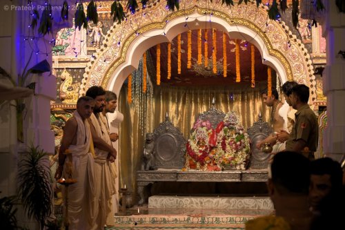 Dola Govinda and Lakshmi, utsava murtis of Jagannatha Puri temple, Odisha