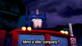 noradarhks: oh my, optimus. you’re worse off than i ever imagined. i don’t know why i’m even bothering to talk to you. megatron… oh, what is it now? goodbye. [laughs] you’re precious. 