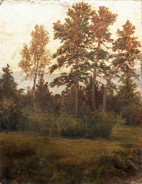 ivan-shishkin: Edge of the Forest, Ivan Shishkin