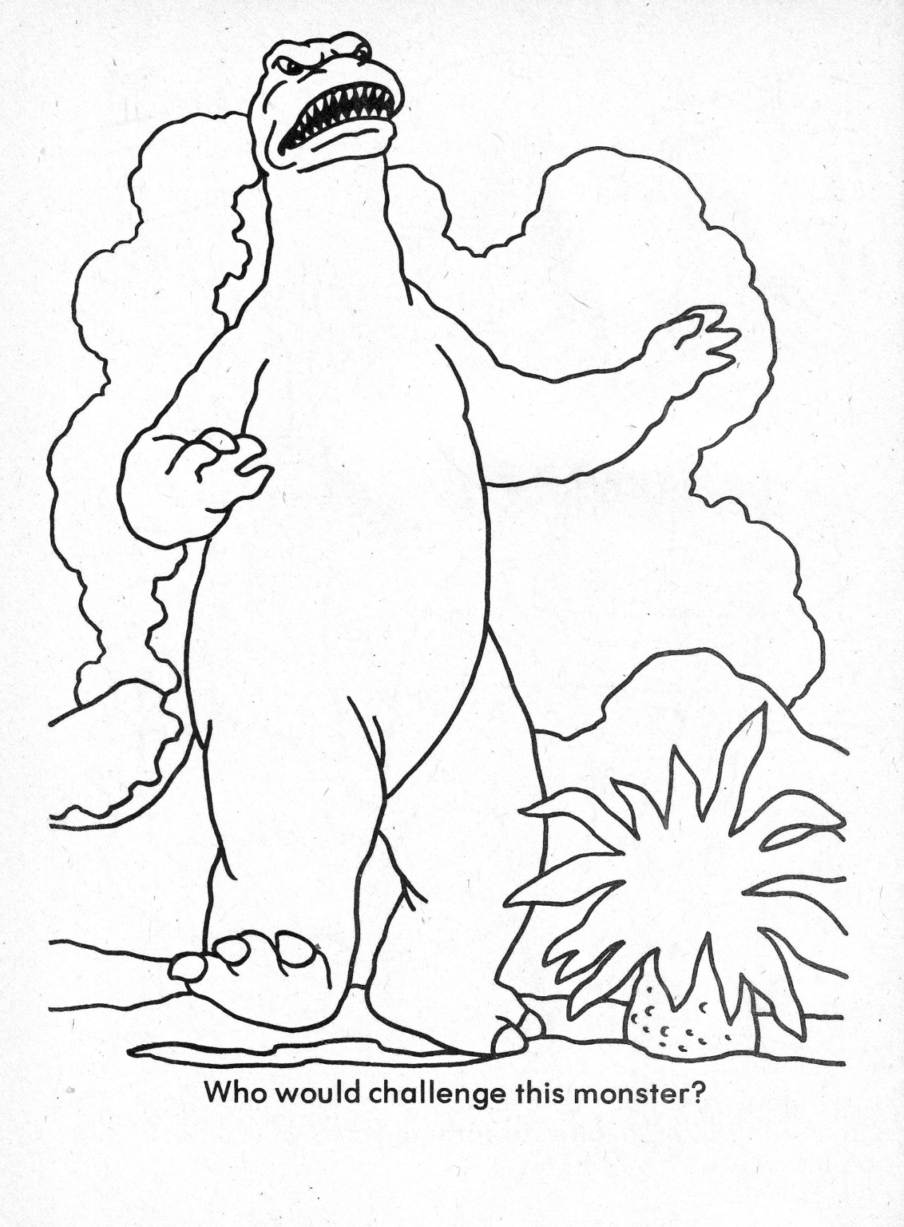 910 Coloring Pages Godzilla  HD