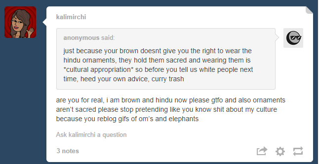 fourfortyfivenm:  youarenotdesi:  kalimirchi:  kalimirchi:  White people pretending