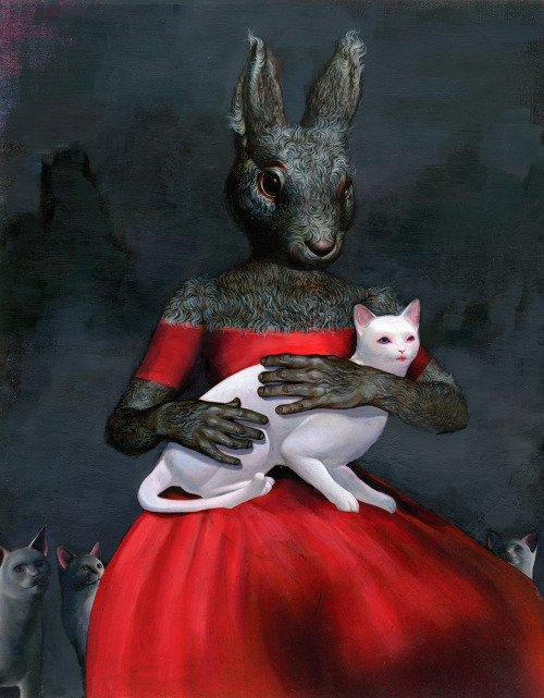 Steven Tabbutt (American, b. 1978, ME, USA) - Cover illustration for the latest comic anthology, Rab