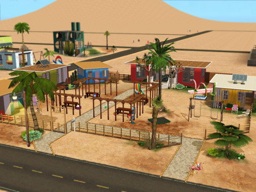 Here’s the Boasis apartment lot! It’s nice, for a place that has one bathroom shared between three u