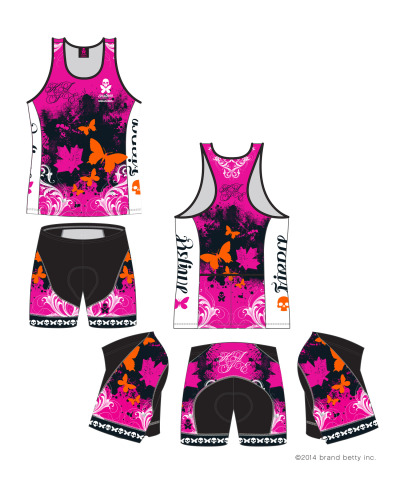 A group of friends who train + race together hired me to do a very personal kit with some Betty Style for them. Stoked with the finished product.