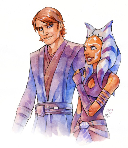 lorna-ka:There sure is a lot of TCW nostalgia in my art lately.. And this commission of Skyguy and S