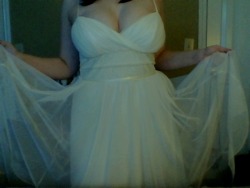 glitterymorgue:  this dress makes me feel kind of massive but it’s so billowy and princess-like i never want to take it off ever ｡◕ ‿ ◕｡  WOW!Your SEXY!