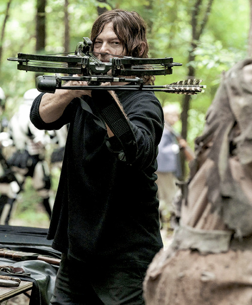 reedusmcbridedaily: Carol (Melissa McBride) &amp; Daryl (Norman Reedus) | TWD 11.10 “New H