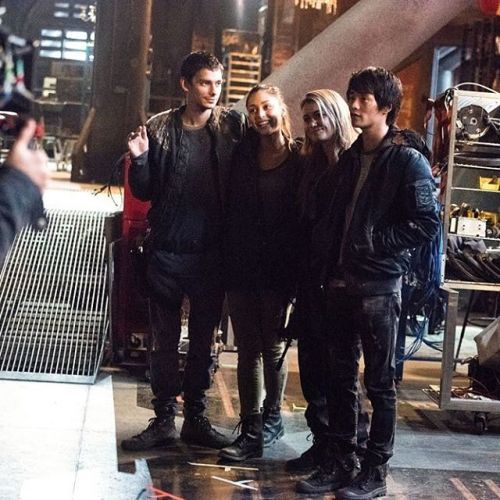 Jasper, Raven, Harper and Monty #The100