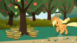 haunts-and-horses:  needs-more-pony:  Applejack &lt;3  &lt;3  Applehat! &lt;3