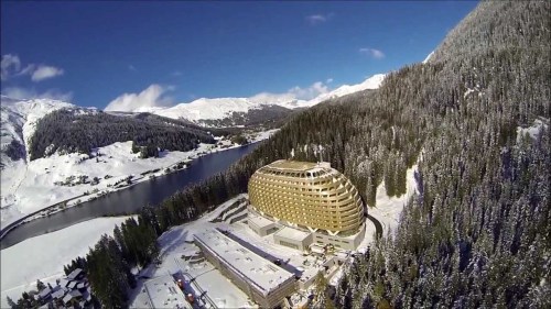 laterooms: The super-cool 5* InterContinental Davos in the Swiss canton of Graubünden.