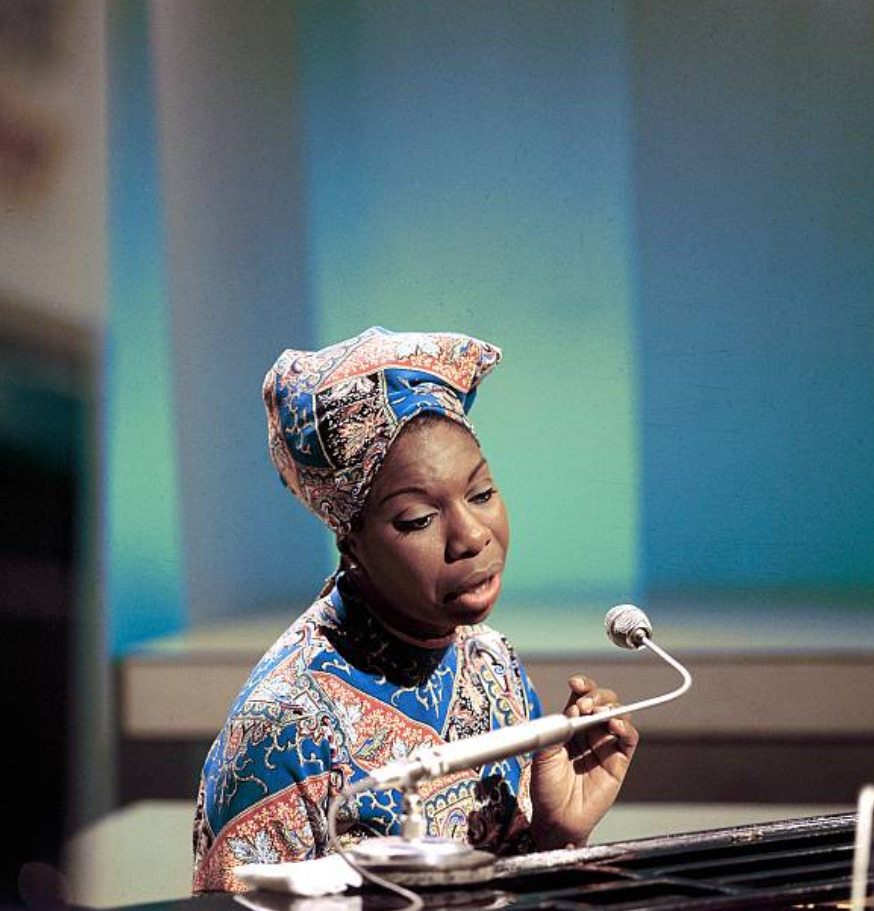 twixnmix:   Nina Simone performing on a TV show filmed at BBC Television Centre in