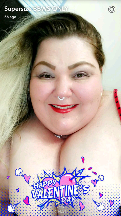 supersizebbws: ssbbw7stars on Valentines Day ❤