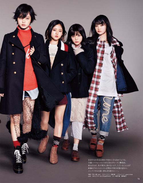 keyakizakamatome:  12/13発売「an･an No.2082」石森虹花、尾関梨香、小林由依、菅井友香、鈴本美愉、土生瑞穂、平手友梨奈 part 1 
