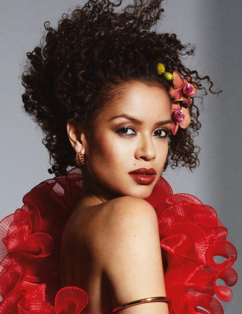 celebsofcolor:Gugu Mbatha-Raw for British Vogue