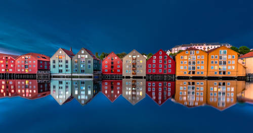Trondheim, Norvège by Europe Trotter Camera: Canon EOS 5D Mark III Lens: Canon EF 16-35mm f/2.8L II 