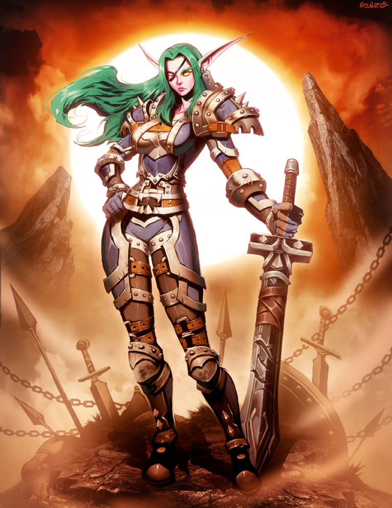 kuudererules:  World of Warcraft http://genzoman.deviantart.com/ 