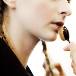 maccosmetics:  Backstage at LAMARCK, M∙A∙C AW14 Tokyo Fashion Week 