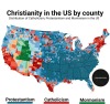 spifczyk:
“ I recently discovered a very interesting databank on religion in the United States and decided to create some maps showing distribution of different religions and denominations throughout the country.
Some of them are not surprising at...