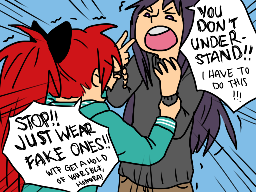 rokettoenpitsu:  Love is blind(ness) for our dear Homura-chan 