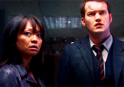 awkwardlyobnoxious-deactivated2:anonymous requested → Ianto Jones and Toshiko Sato in Exit Wounds