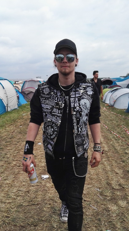 Me and my Battle Jackets at Graspop Metal Meeting 2018