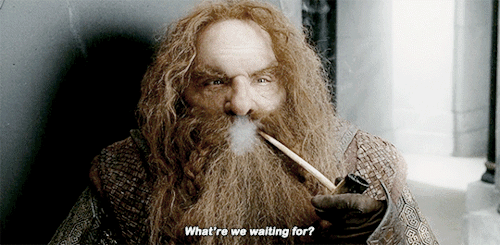 olympiians: endless list of favourite scenes [7/∞]: gimli, bearer of good thoughts ↳ draw out 