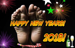 yummy-soles-toes:  I hope everyone has an awesome 2018!