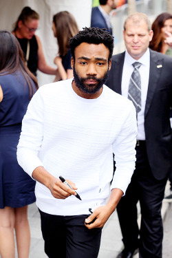 delevingned:   Donald Glover is seen on the