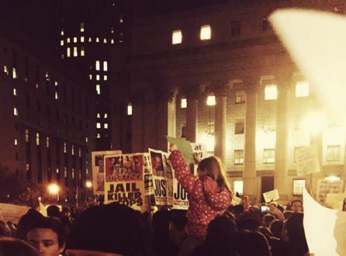 socialjusticekoolaid:  It Stops Today (Dec/4-5/14): Coast to coast— in Seattle, DC, Oakland, Ferguson, Dallas, Philly, Boston, Phoenix, Chicago, NYC— tens of thousands protested police brutality in America. In short, they shut it down. Incredible.