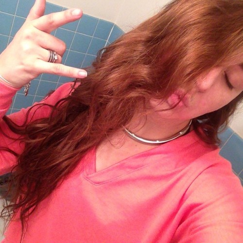 Wavy hair don’t care. For someone who used to have pin straight hair growing up, I love how wavy and curly it’s become over the last couple of years. #proswitch #bookme #fetishmodel #altmodel