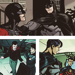 red&ndash;hood:  BROTP:Tim Drake &amp; Dick Grayson 