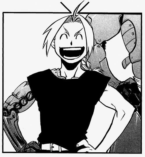 turned-into-a-fetus:  Has anyone realized that in the manga, Edward Elric broke the