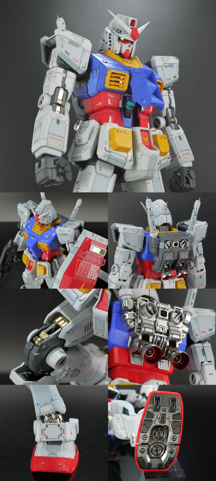 mechaddiction:  MG RX-78-2 Gundam Ver-Ka – https://www.pinterest.com/pin/73887250116264383/
