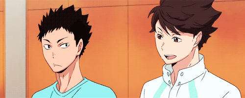 furyokus:  &ldquo;Damn it, Oikawa! Don’t say his toss is better than yours!
