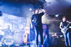 carloswaltersphotography:  Jake Taylor is a ferociously passionate frontman. In Hearts Wake at The Roundhouse, UNSW on their ‘Skydancer’ Tour.