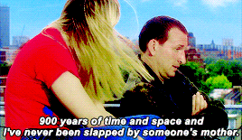 jennalouisecolemans:FANGIRL CHALLENGE[4/?] male characters » NINTH DOCTOR“You were fantastic. Absolu