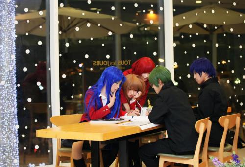 TORADORA cosplayRyuuji Takasu by Lelouch QuangTaiga Aisaka by Marsh PuccinoMinori Kushieda by Rin Po