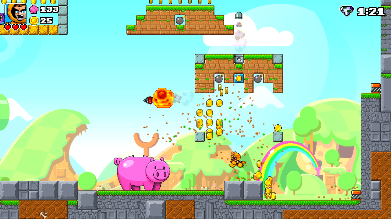 pixelartus:  Mega Coin Squad Developer: @BigPixelStudiosSystem: Windows, Mac, LinuxWebsite: bigpixelstudios.co.uk
