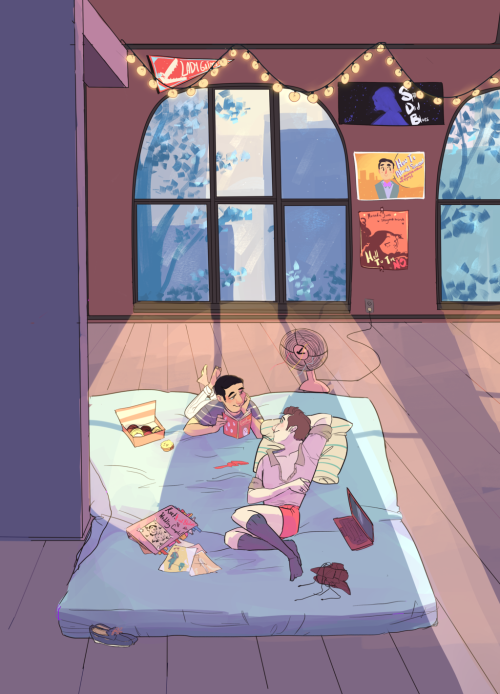 tacogrande: Second page of my piece! (or pieces!) This was supposed to be them relaxing after going 