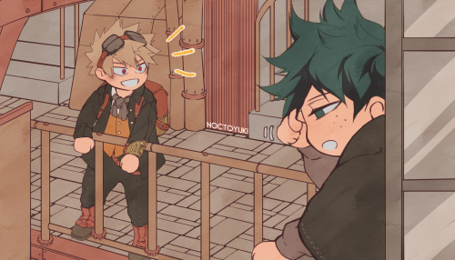 @twinstarsweek Day 6 general Prompt: Steampunk AU | Injury | WoundsThey’re going on a trip. But it s