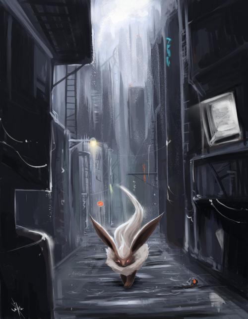 唯一王 by ねじしき Flareon is tough, Flareon comes from the mean streets