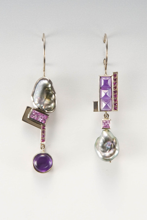 Earrings by Janis Kerman 