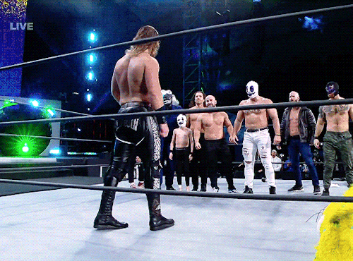 beckylynch:Hangman Page, tonight, may have found out who his real friends are.A group of misfit lose