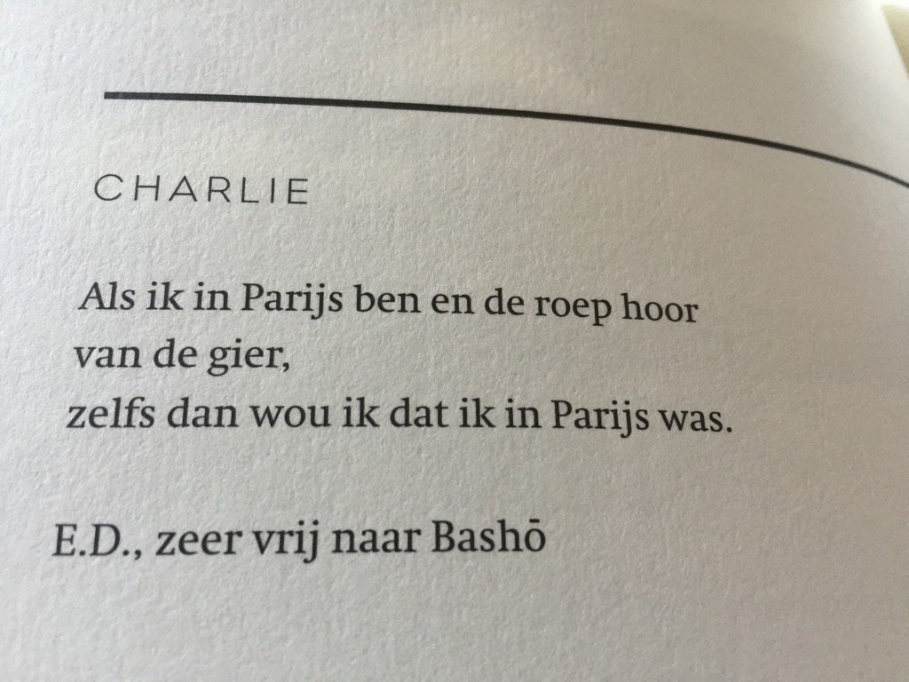 Uit ‘Olijven moet je leren lezen’ van Ellen Deckwitz.